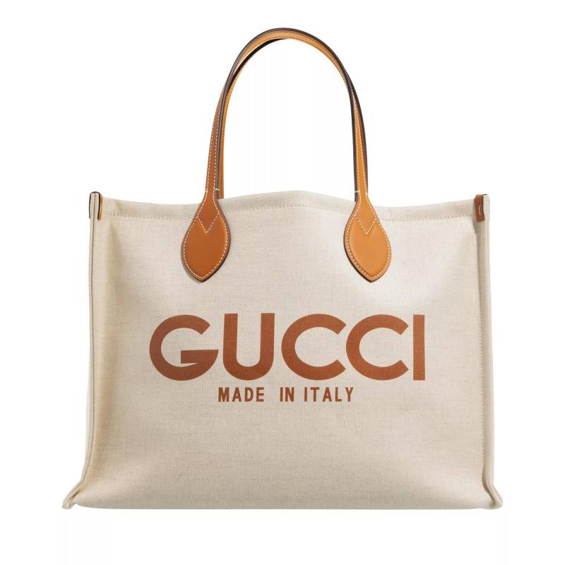 Gucci Handtasche - Gucci Print Tote Bag - Gr. unisize - in Beige - für Damen von Gucci