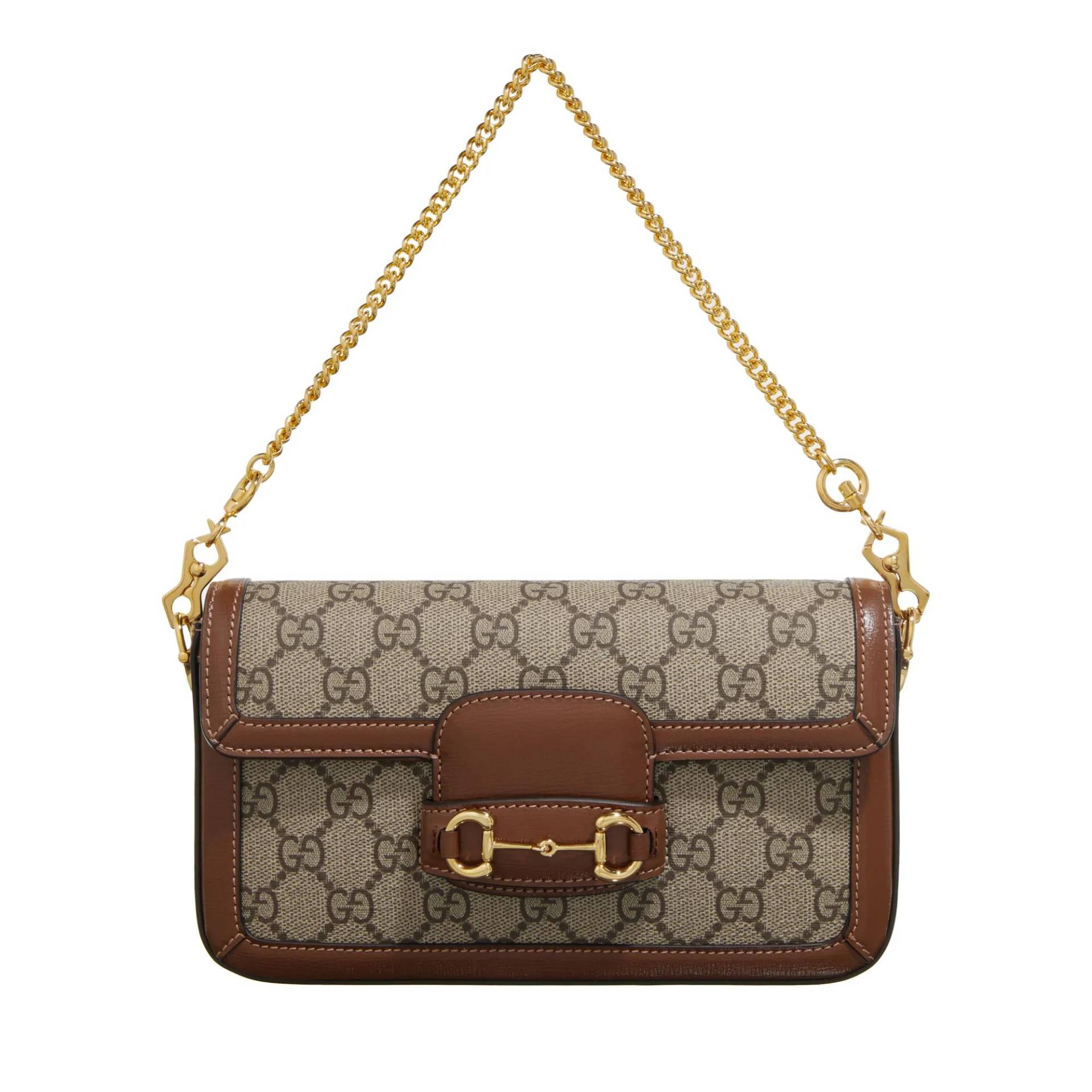 Gucci Handtasche - Horsebit 1955 Mini Bag - Gr. unisize - in Beige - für Damen von Gucci