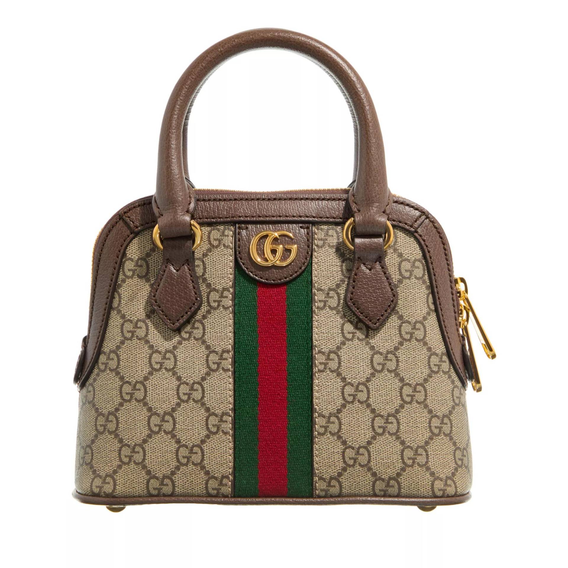 Gucci Handtasche - Ophidia GG Mini Top Handle Bag - Gr. unisize - in Beige - für Damen von Gucci