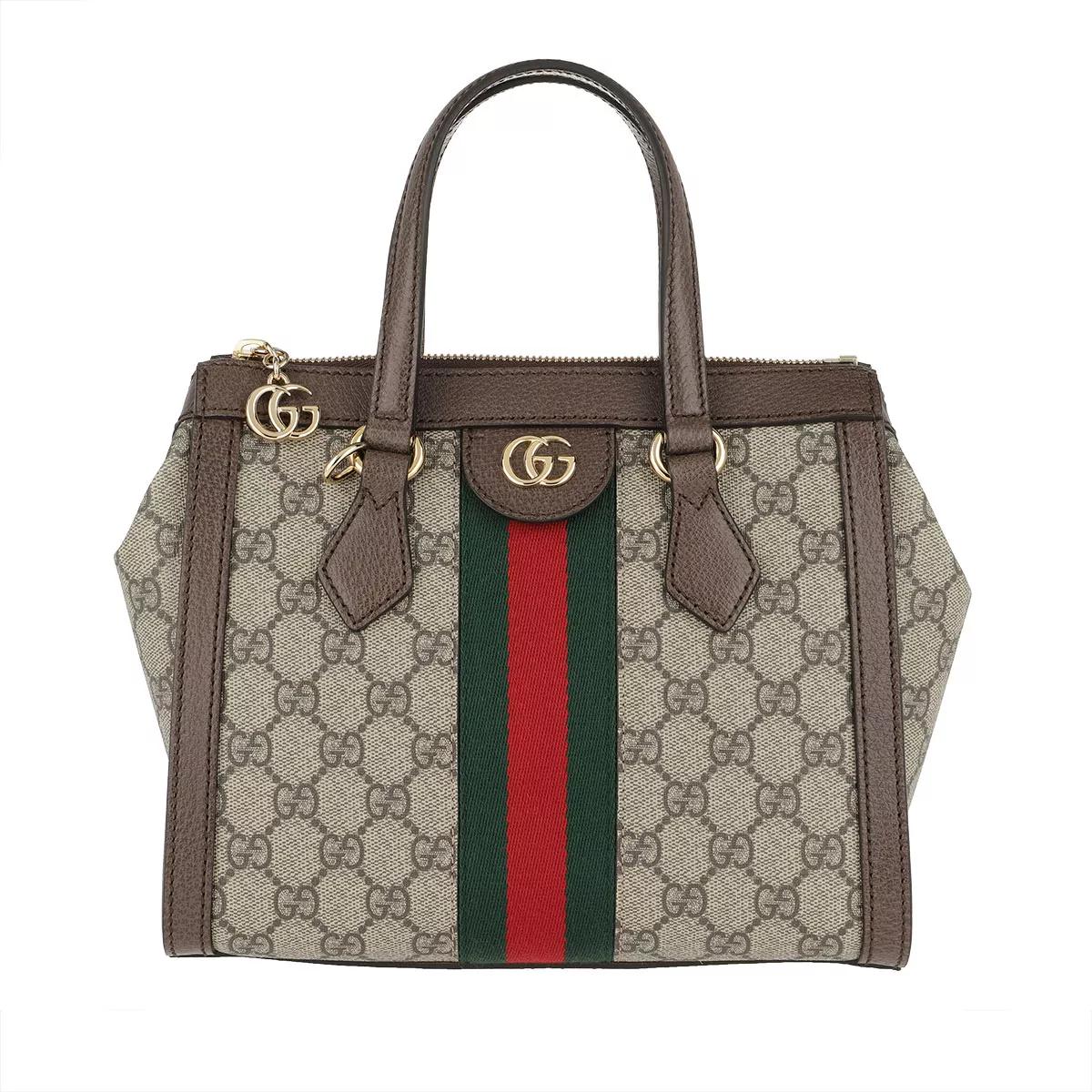 Gucci Handtasche - Ophidia Tote Bag Canvas Small - Gr. unisize - in Braun - für Damen von Gucci