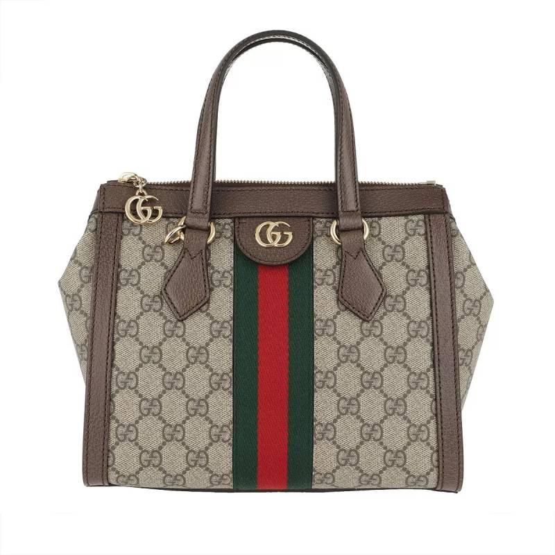 Gucci Handtasche - Ophidia Tote Bag Canvas Small - Gr. unisize - in Braun - für Damen von Gucci