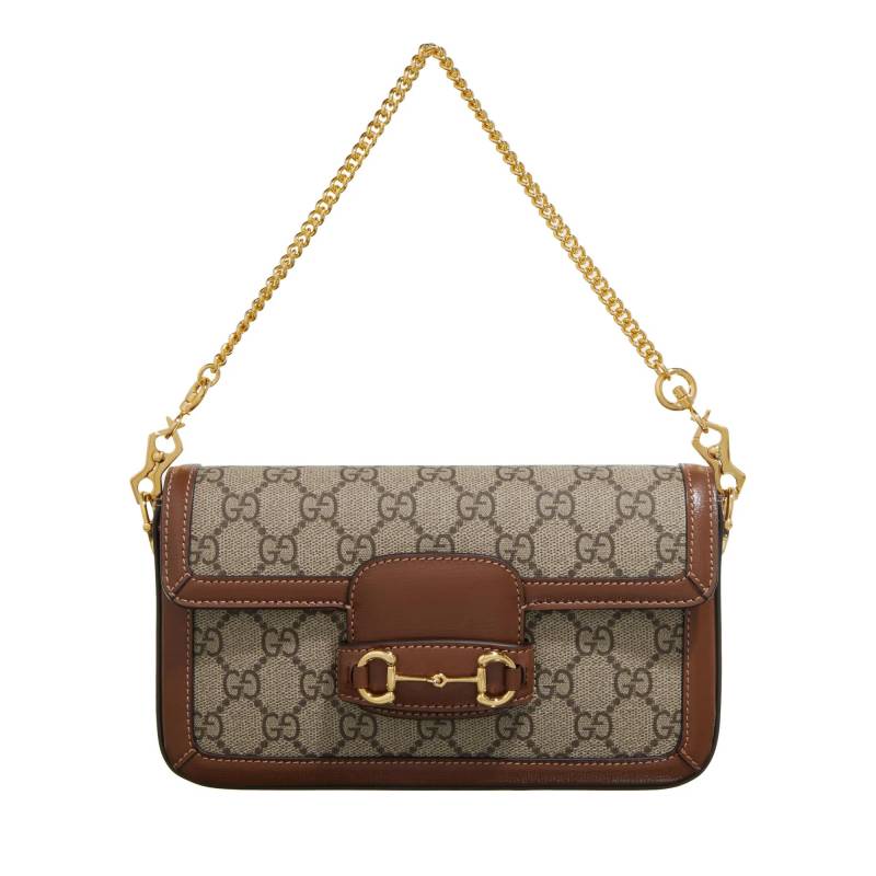 Gucci Henkeltasche - Horsebit 1955 Mini Bag - Gr. unisize - in Beige - für Damen von Gucci