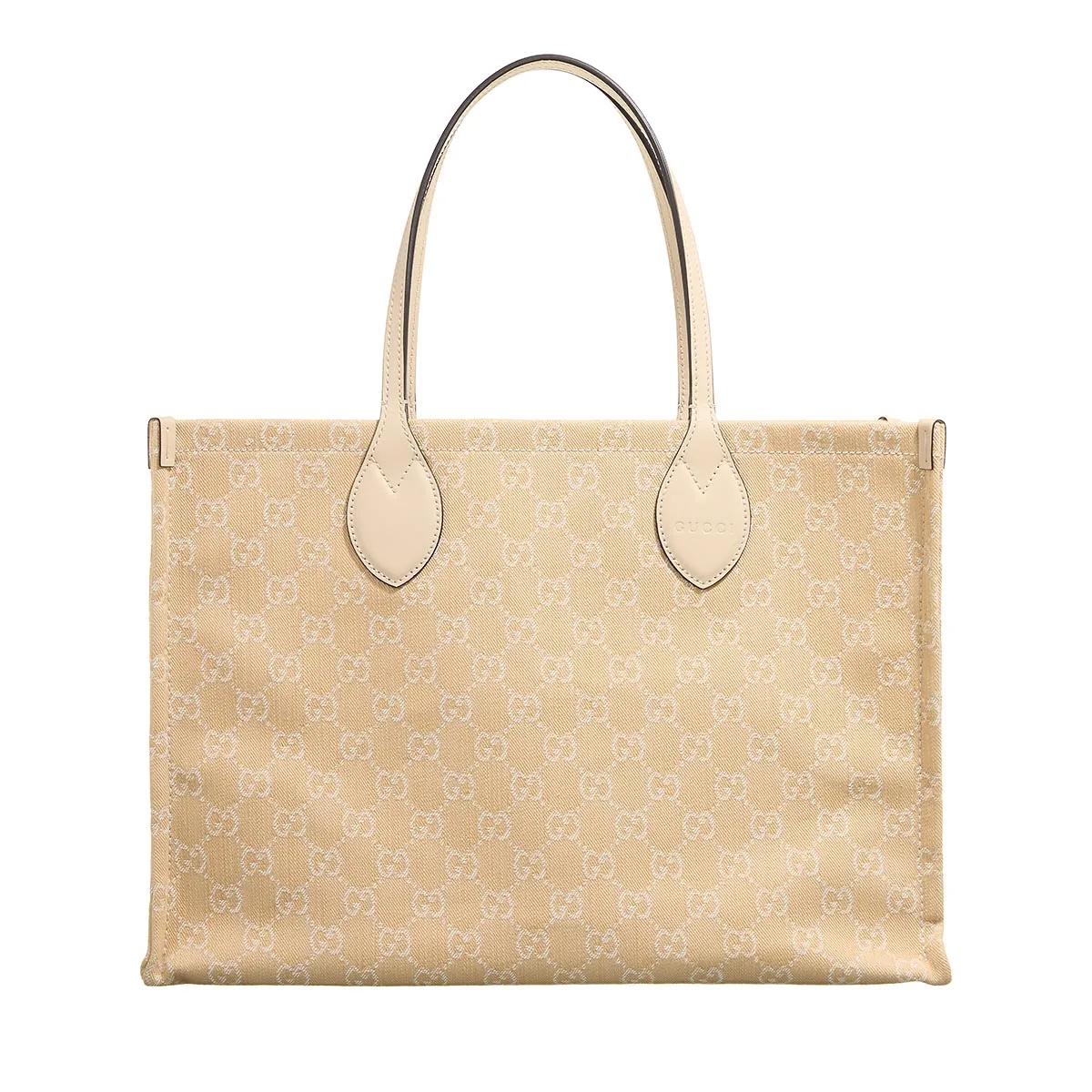 Gucci Henkeltasche - Ophidia Gg Large Tote Bag - Gr. unisize - in Beige - für Damen von Gucci