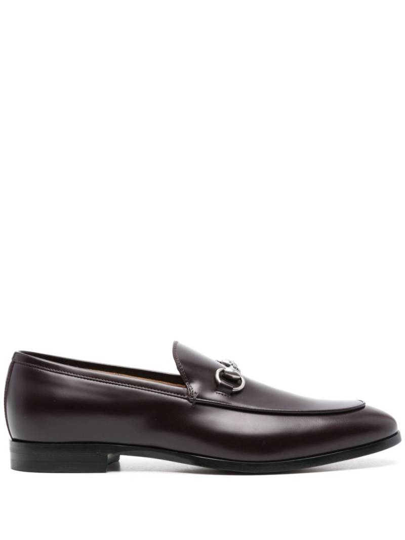 Gucci Horsebit leather loafers - Purple von Gucci