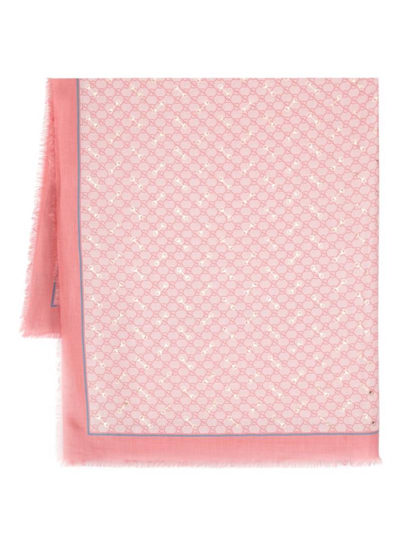 Gucci GG-print shawl - Pink von Gucci