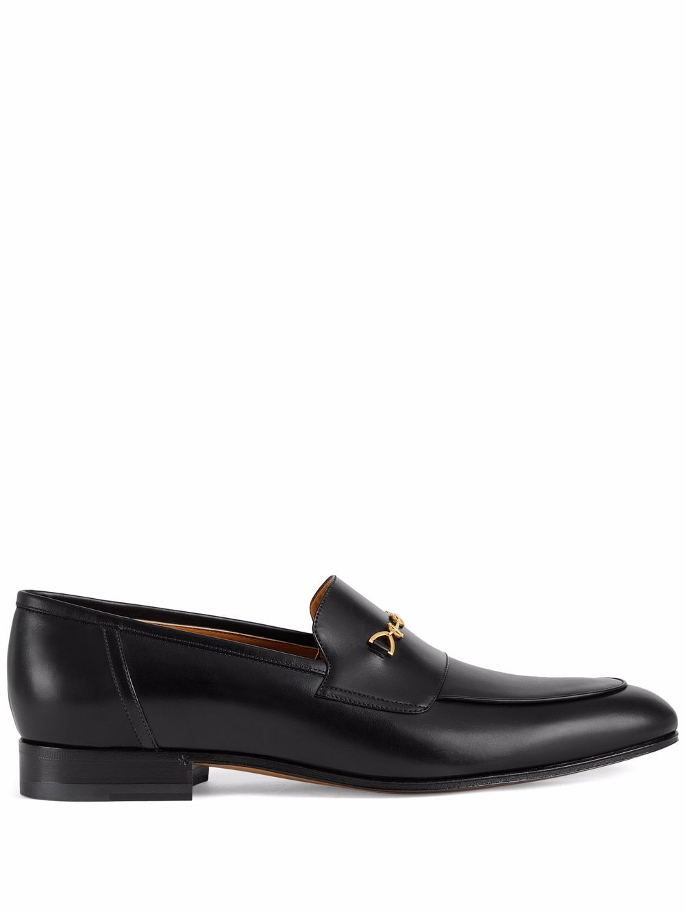 Gucci Interlocking-G Horsebit-detail loafers - Black von Gucci