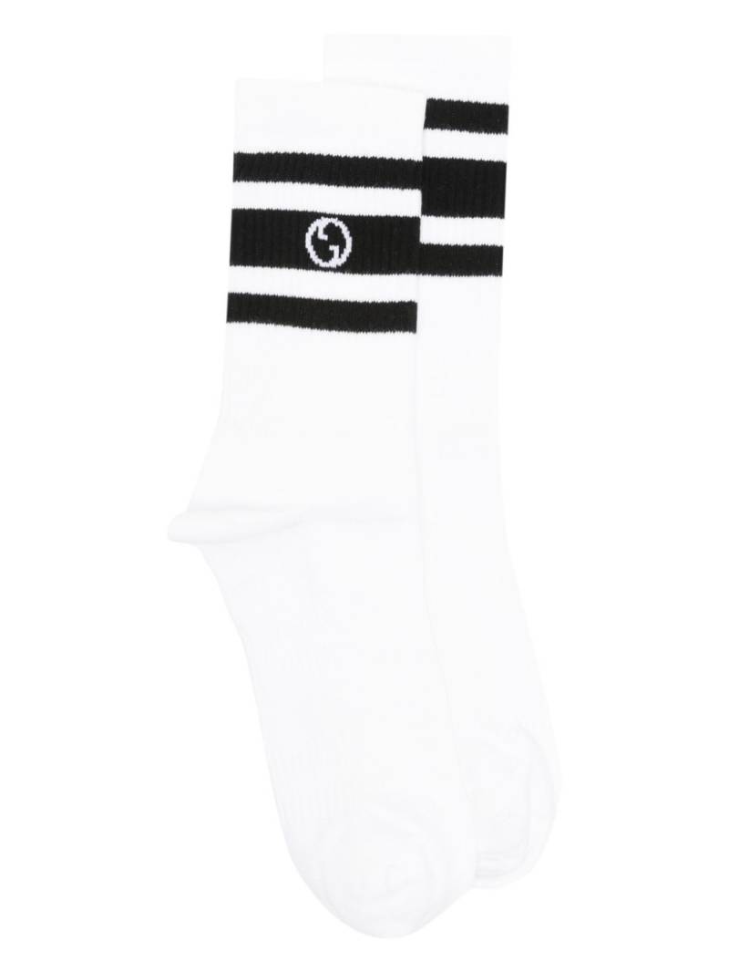 Gucci Interlocking G socks - White von Gucci