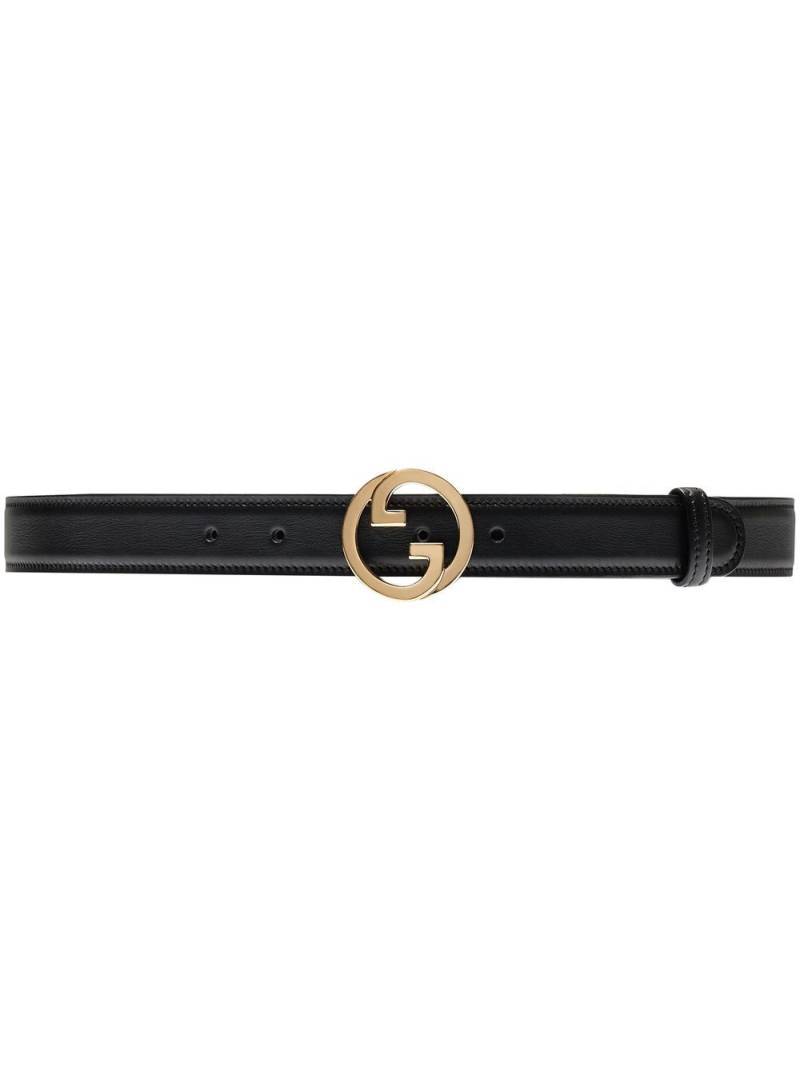 Gucci Blondie leather belt - Black von Gucci