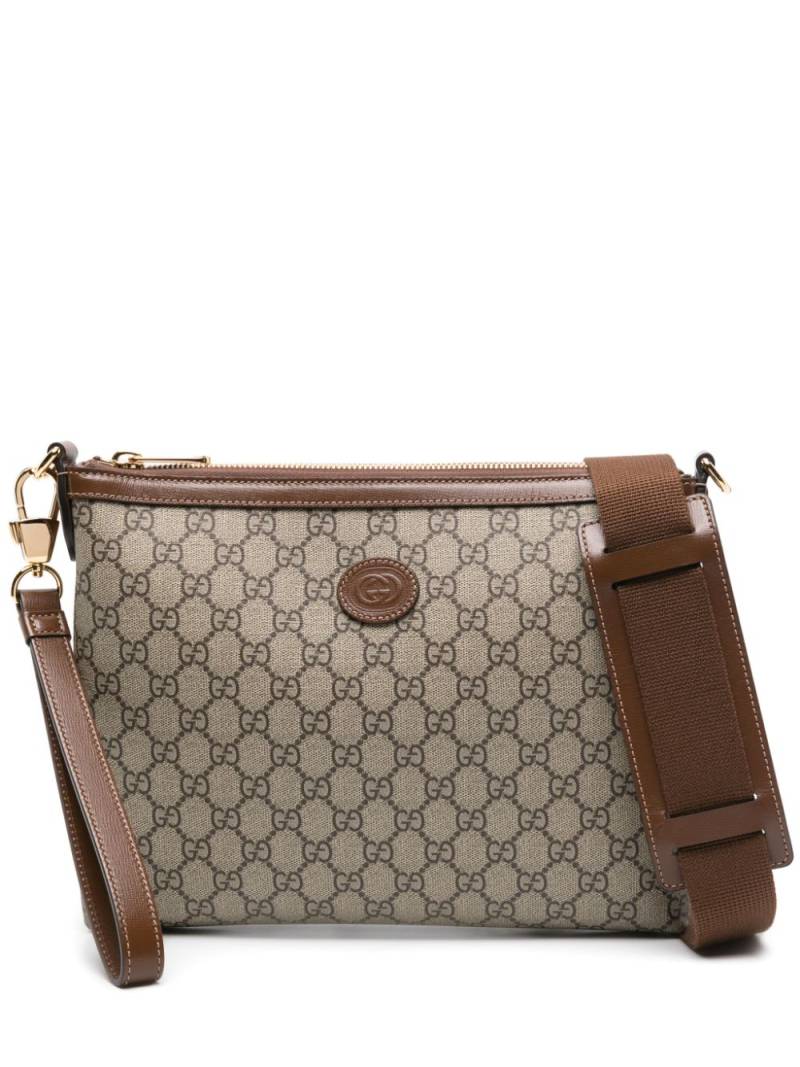 Gucci GG canvas messenger bag - Neutrals von Gucci