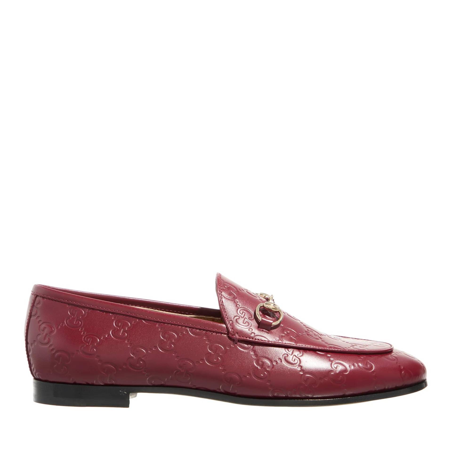 Gucci Loafer - Moccassin Jordaan - Gr. 39,5 (EU) - in Rot - für Damen von Gucci