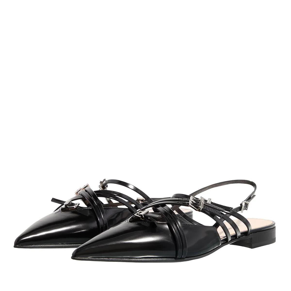 Gucci Loafers & Ballerinas - Ladies Ballerina With Straps - Gr. 37 (EU) - in Schwarz - für Damen von Gucci