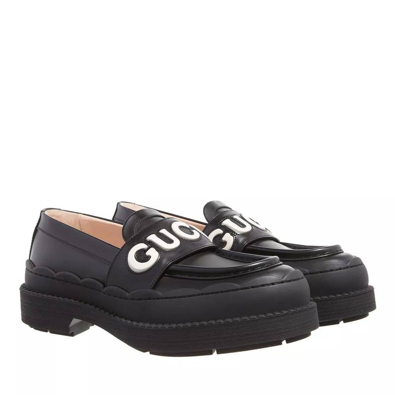 Gucci Loafers & Ballerinas - Loafer Leather - Gr. 36 (EU) - in Schwarz - für Damen von Gucci