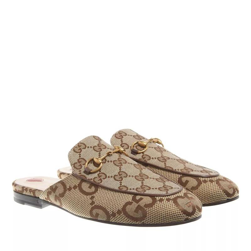 Gucci Loafer - Princetown Slipper - Gr. 38 (EU) - in Beige - für Damen von Gucci