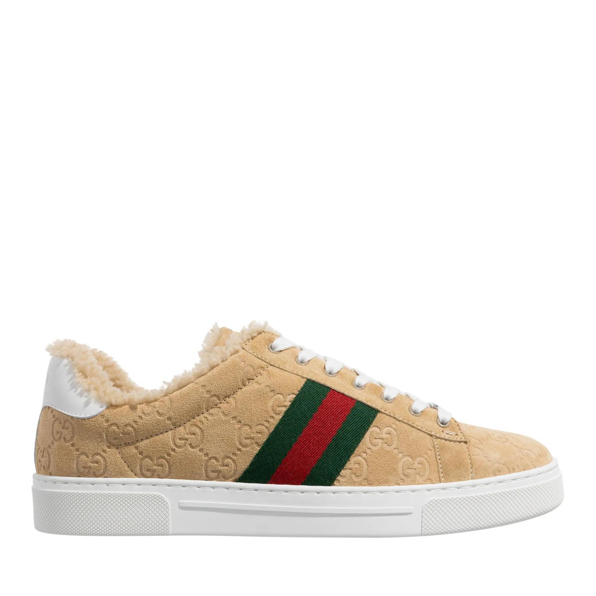 Gucci Low-Top Sneaker - Women's Ace Sneaker - Gr. 36 (EU) - in Braun - für Damen von Gucci