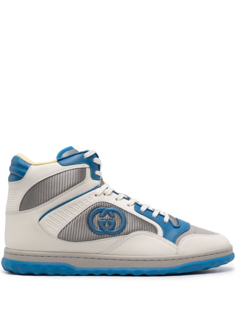 Gucci Mac80 high-top leather sneakers - Grey von Gucci