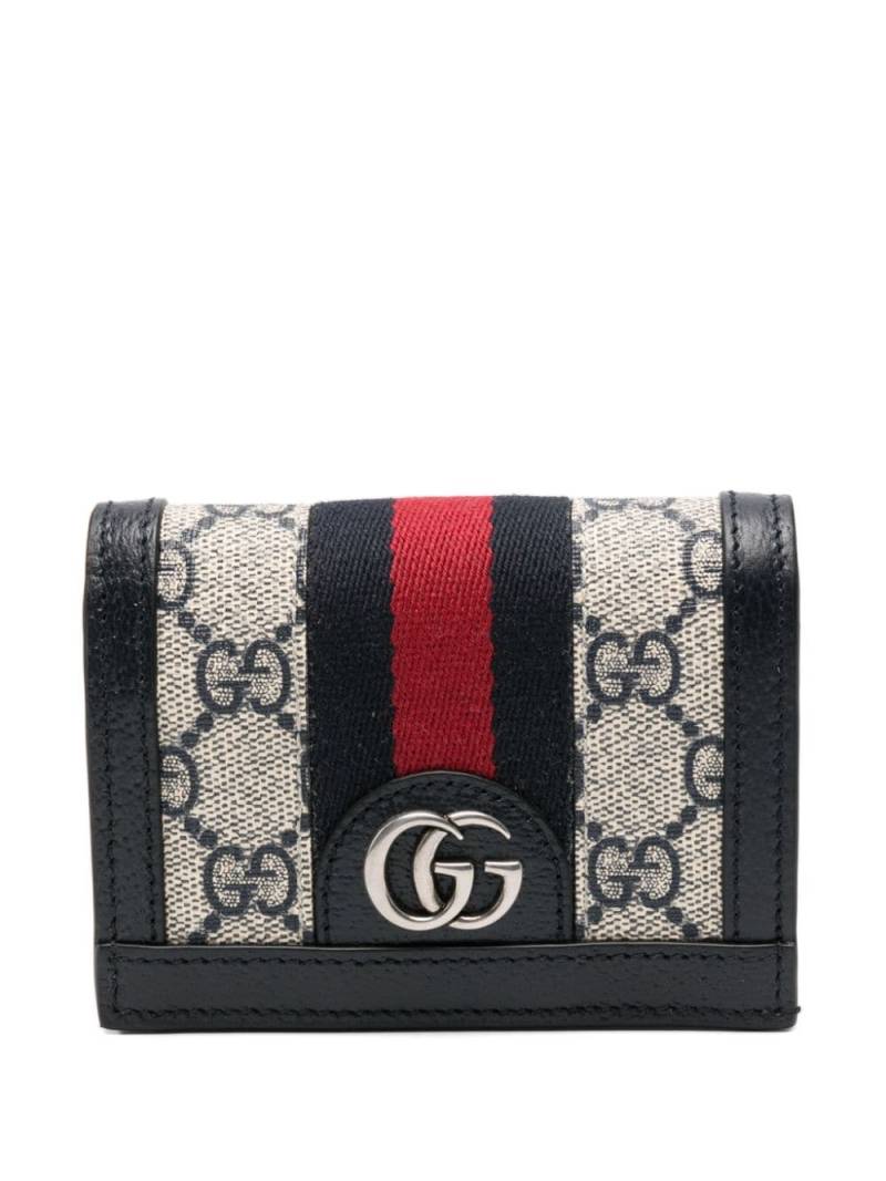 Gucci Ophidia GG wallet - Blue von Gucci