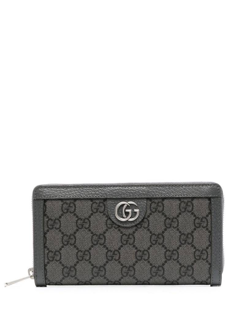 Gucci Ophidia zip-around wallet - Grey von Gucci