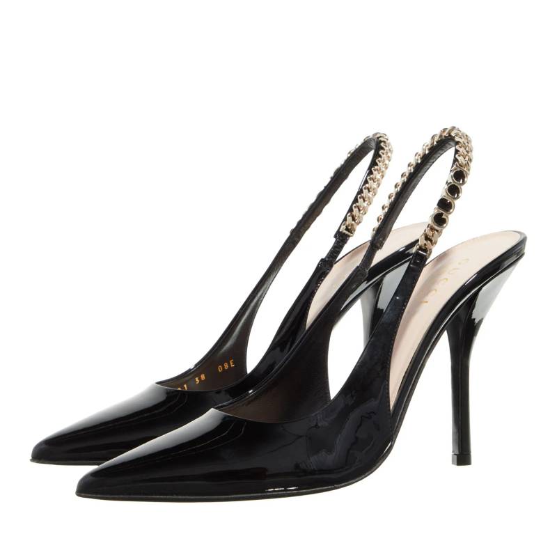 Gucci Pumps & High Heels - Gucci Signoria Slingback Pump - Gr. 38 (EU) - in Schwarz - für Damen von Gucci