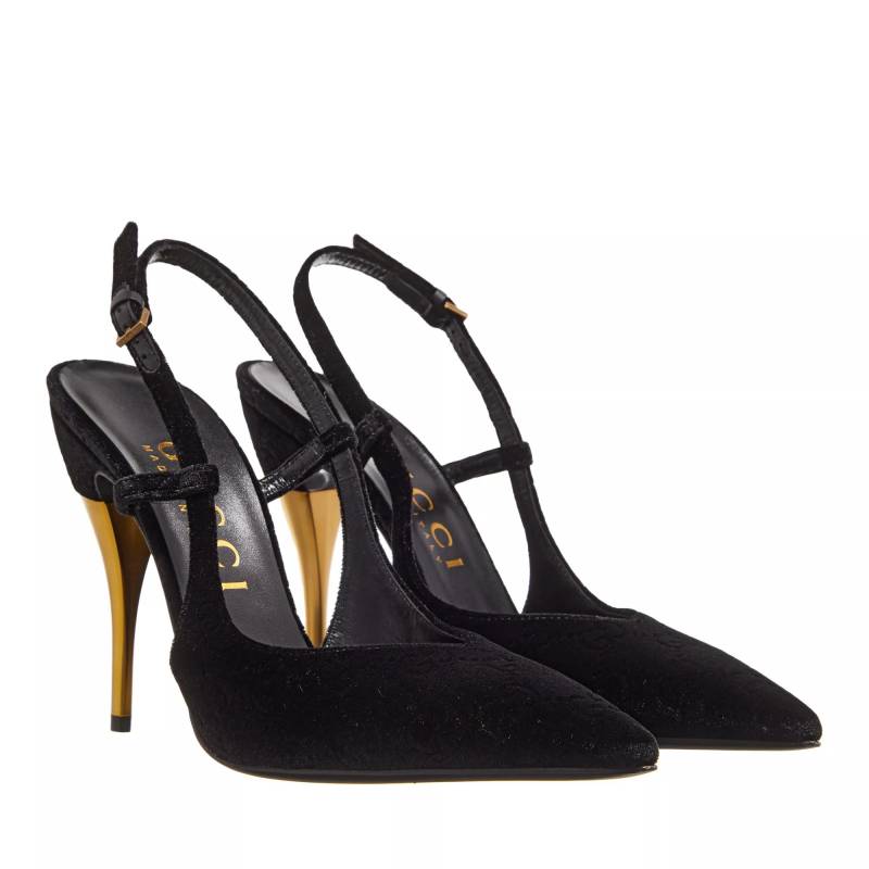 Gucci Pumps & High Heels - Women's GG Slingback Pump - Gr. 41 (EU) - in Schwarz - für Damen von Gucci