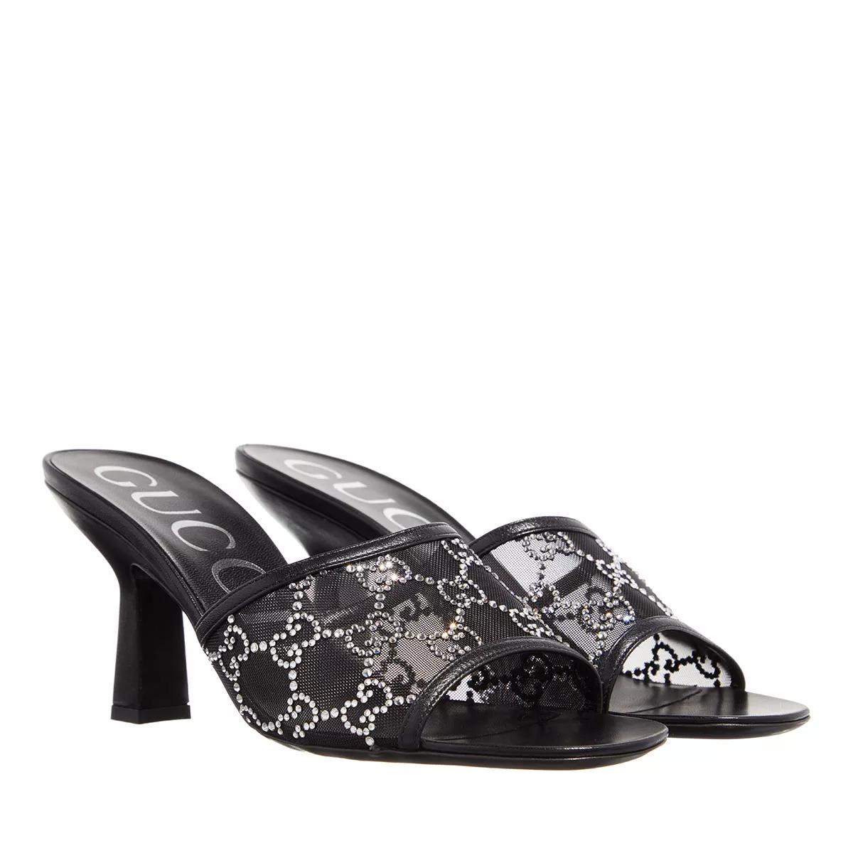 Gucci Sandalen - Slider Sandals - Gr. 38 (EU) - in Schwarz - für Damen von Gucci