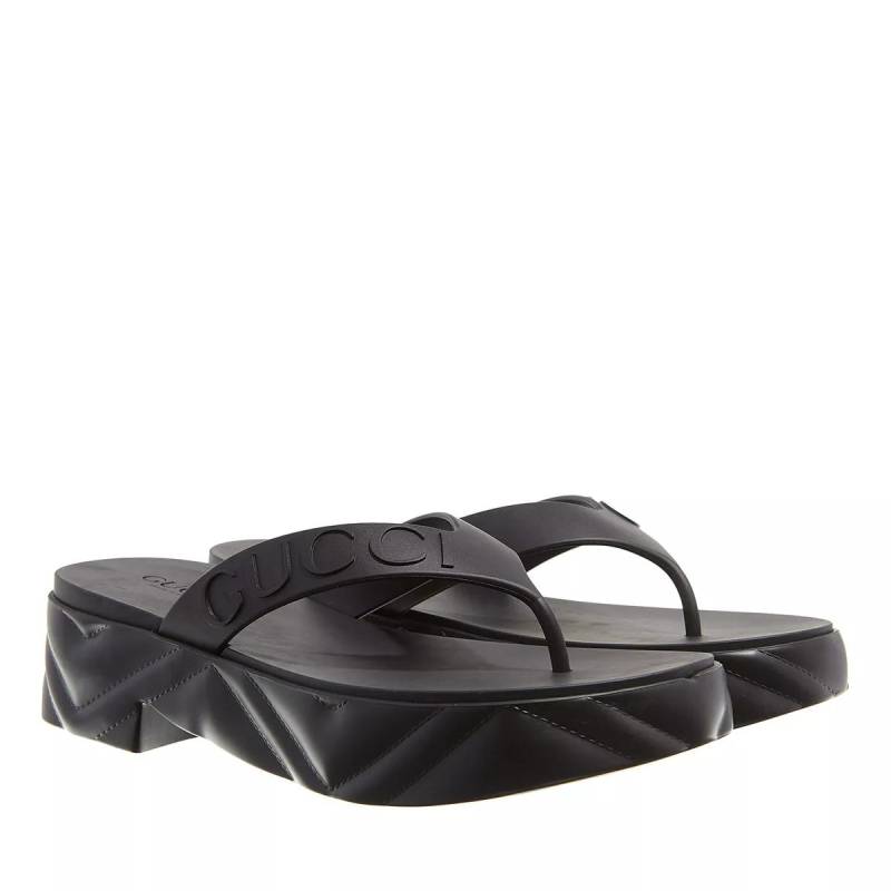 Gucci Sandalen - Thong Platform Sandal - Gr. 41 (EU) - in Schwarz - für Damen von Gucci