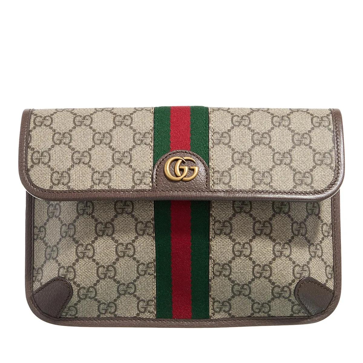 Gucci Schultertasche - GG Supreme Beltbag - Gr. ONE - in Braun - für Damen von Gucci