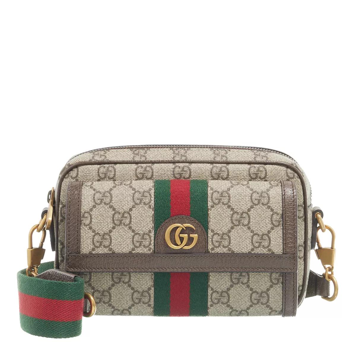 Gucci Schultertasche - Ophidia GG Mini Bag - Gr. unisize - in Beige - für Damen von Gucci