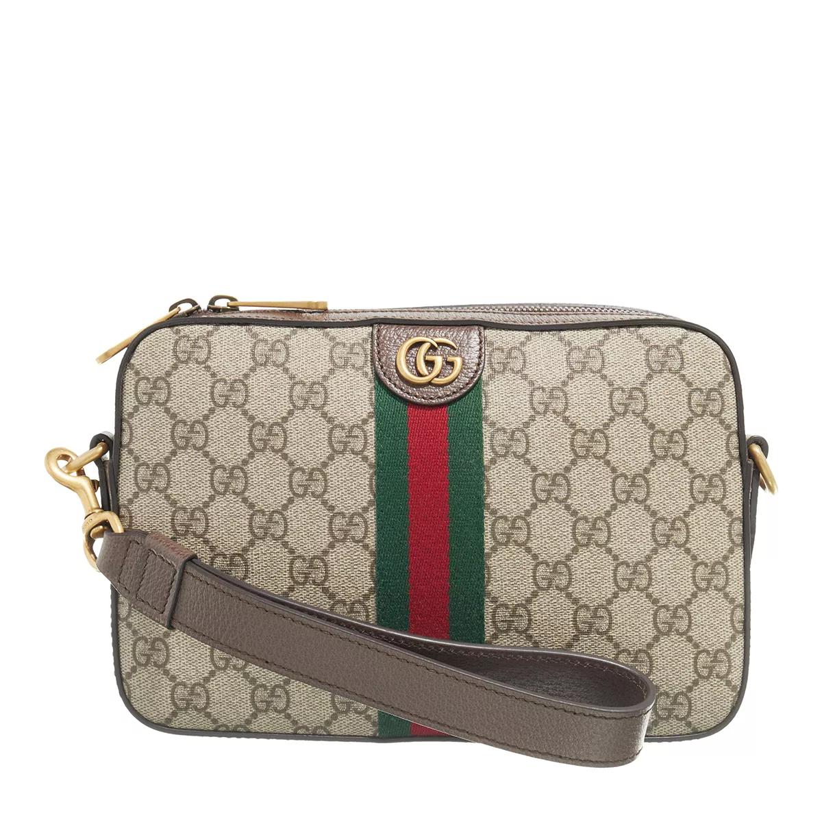 Gucci Schultertasche - Ophidia GG Shoulder Bag - Gr. unisize - in Beige - für Damen von Gucci