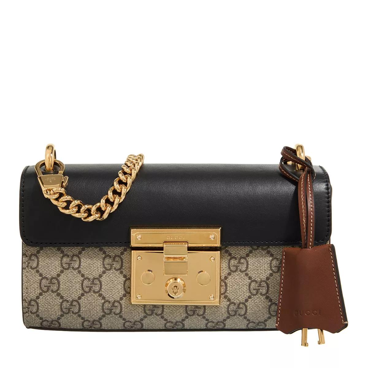 Gucci Schultertasche - Padlock Mini Shoulder Bag - Gr. unisize - in Beige - für Damen von Gucci