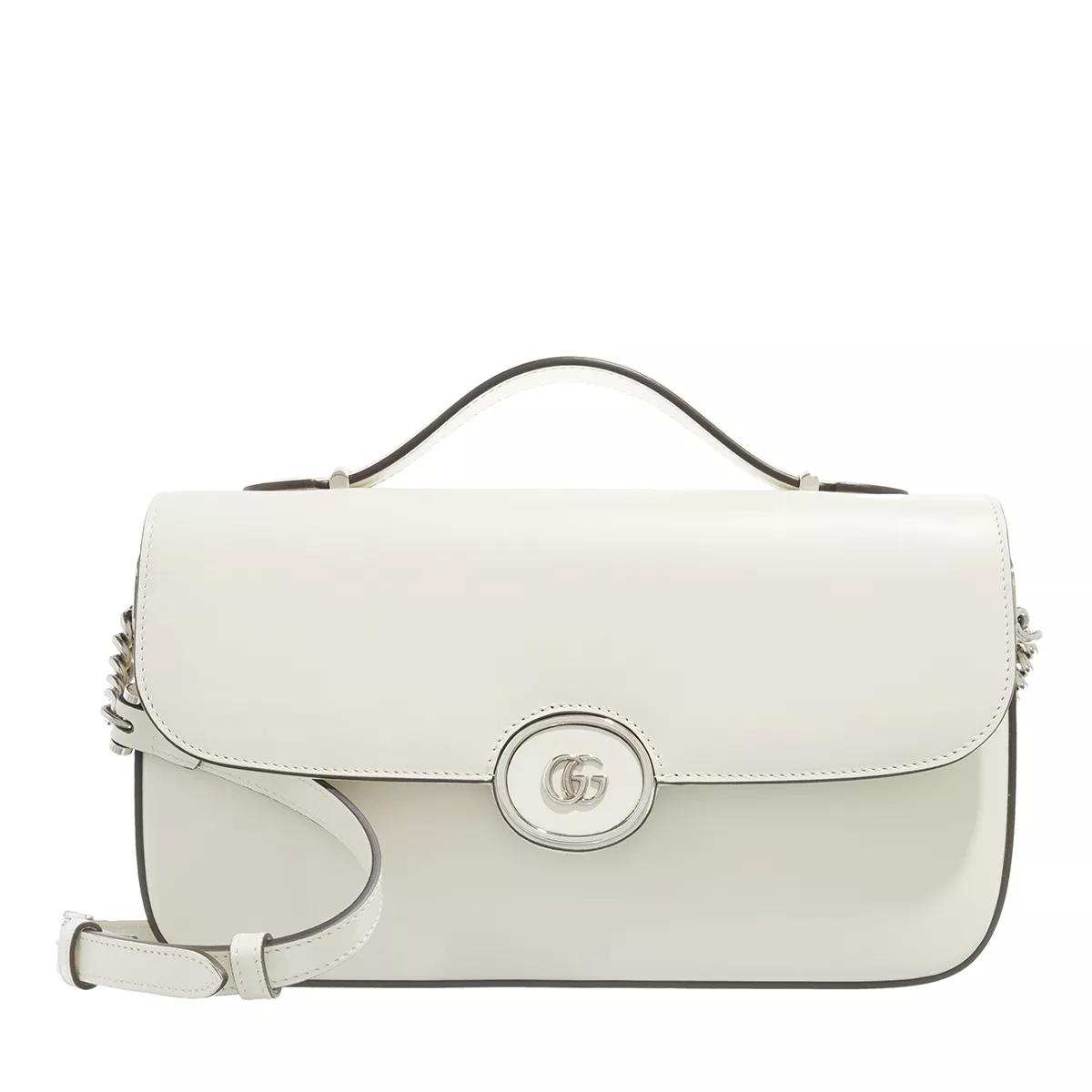 Gucci Schultertasche - Petite GG Small Shoulder Bag - Gr. unisize - in Creme - für Damen von Gucci