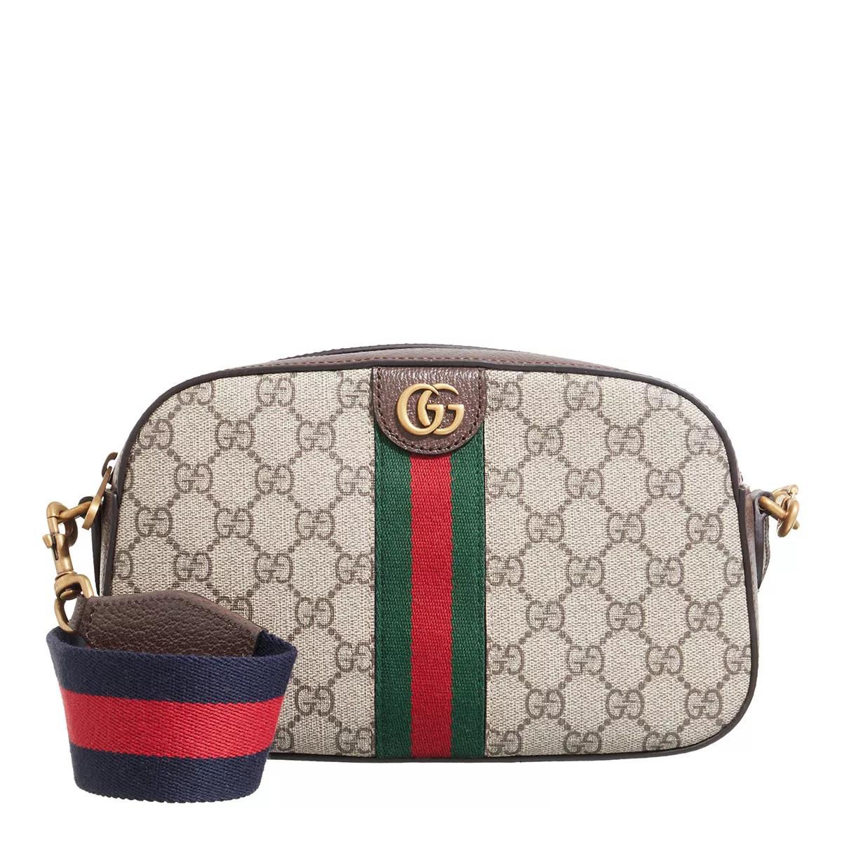 Gucci Schultertasche - Small Ophidia GG Shoulder Bag - Gr. unisize - in Braun - für Damen von Gucci