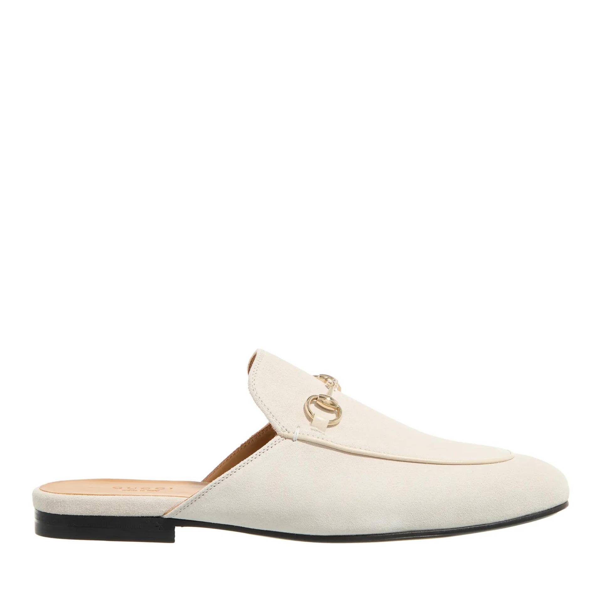 Gucci Slipper & Pantoletten - Princetown Mules - Gr. 37 (EU) - in Creme - für Damen von Gucci