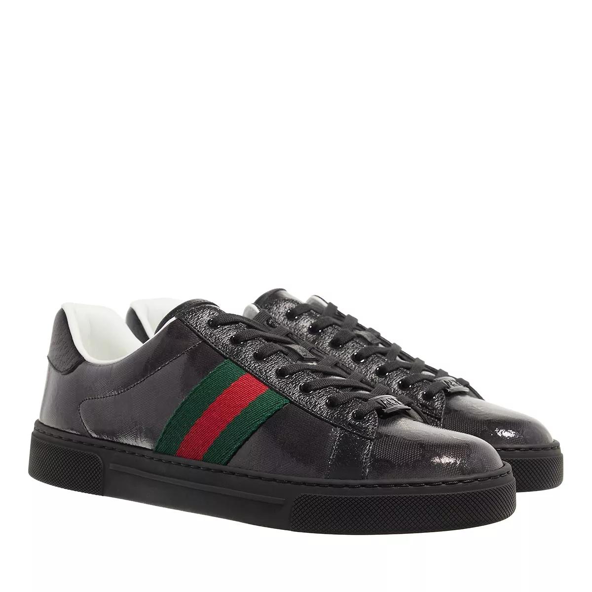 Gucci Sneakers - Ace Sneaker With Web - Gr. 41 (EU) - in Schwarz - für Damen von Gucci