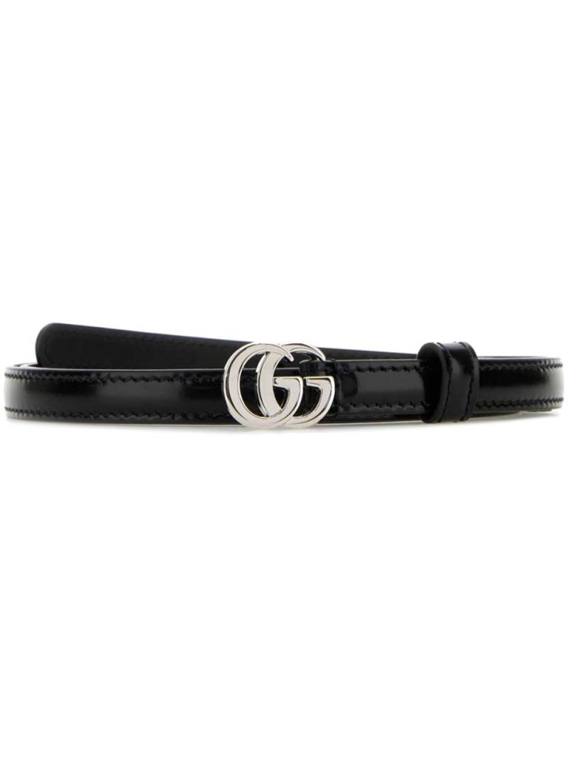 Gucci Spice Lux leather belt - Black von Gucci