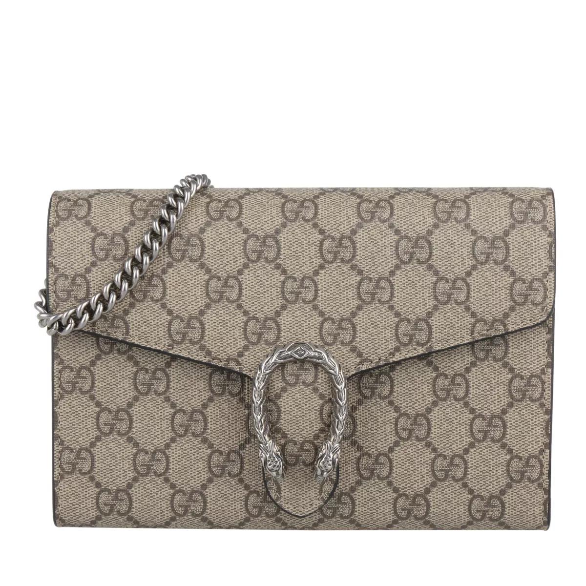 Gucci Umhängetasche - Dionysos GG Supreme Crossbody Beige Taupe - Gr. unisize - in Beige - für Damen von Gucci