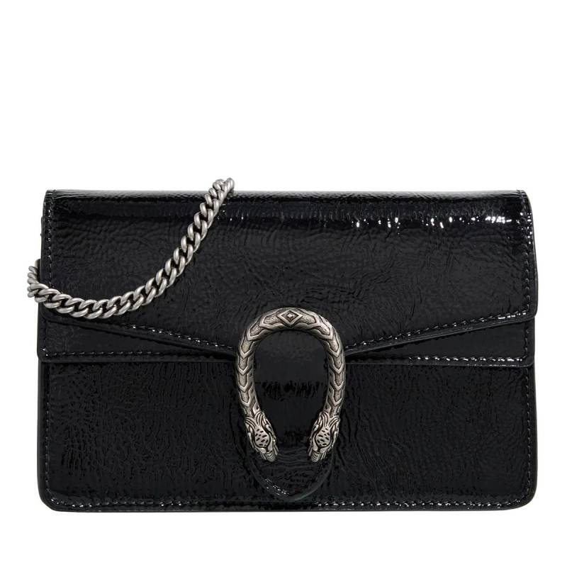 Gucci Schultertasche - Dionysus Super Mini - Gr. unisize - in Schwarz - für Damen von Gucci