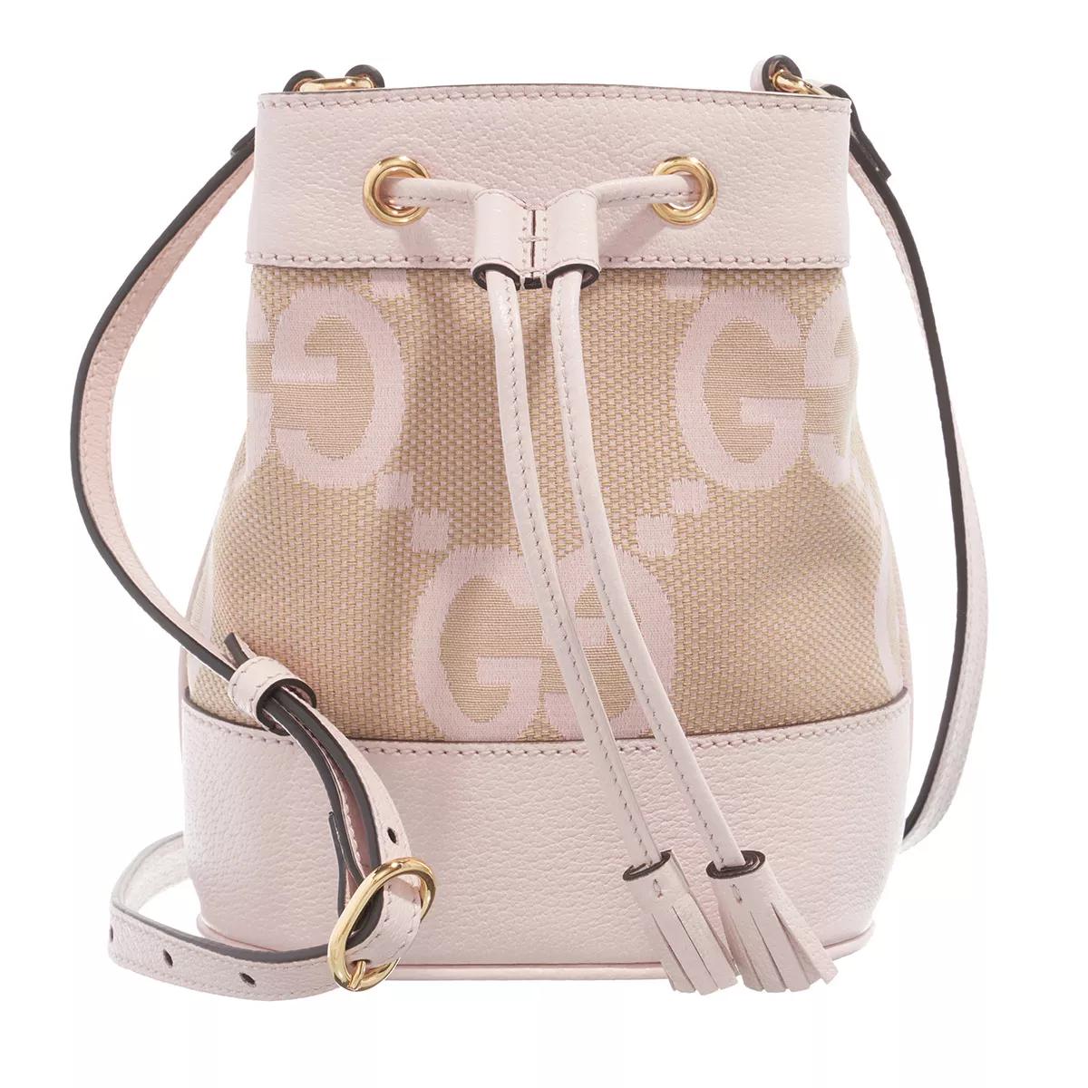 Gucci Umhängetasche - Ophidia Jumbo GG Mini Bucket Bag - Gr. unisize - in Beige - für Damen von Gucci