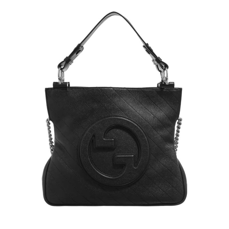 Gucci Schultertasche - Small Gucci Blondie Shopper - Gr. unisize - in Schwarz - für Damen von Gucci