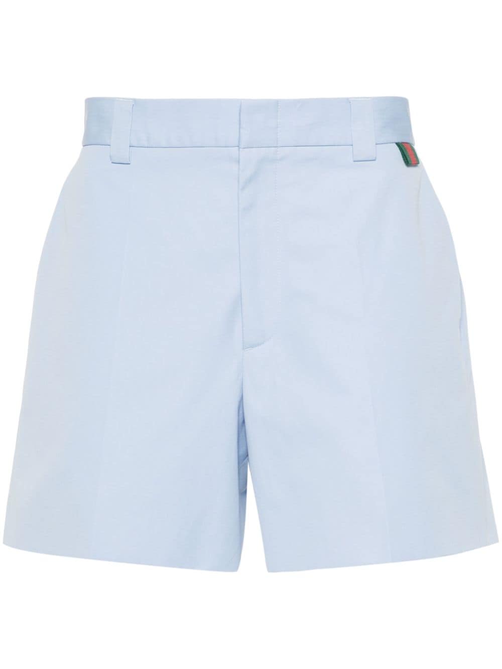 Gucci Web-loop tailored shorts - Blue von Gucci