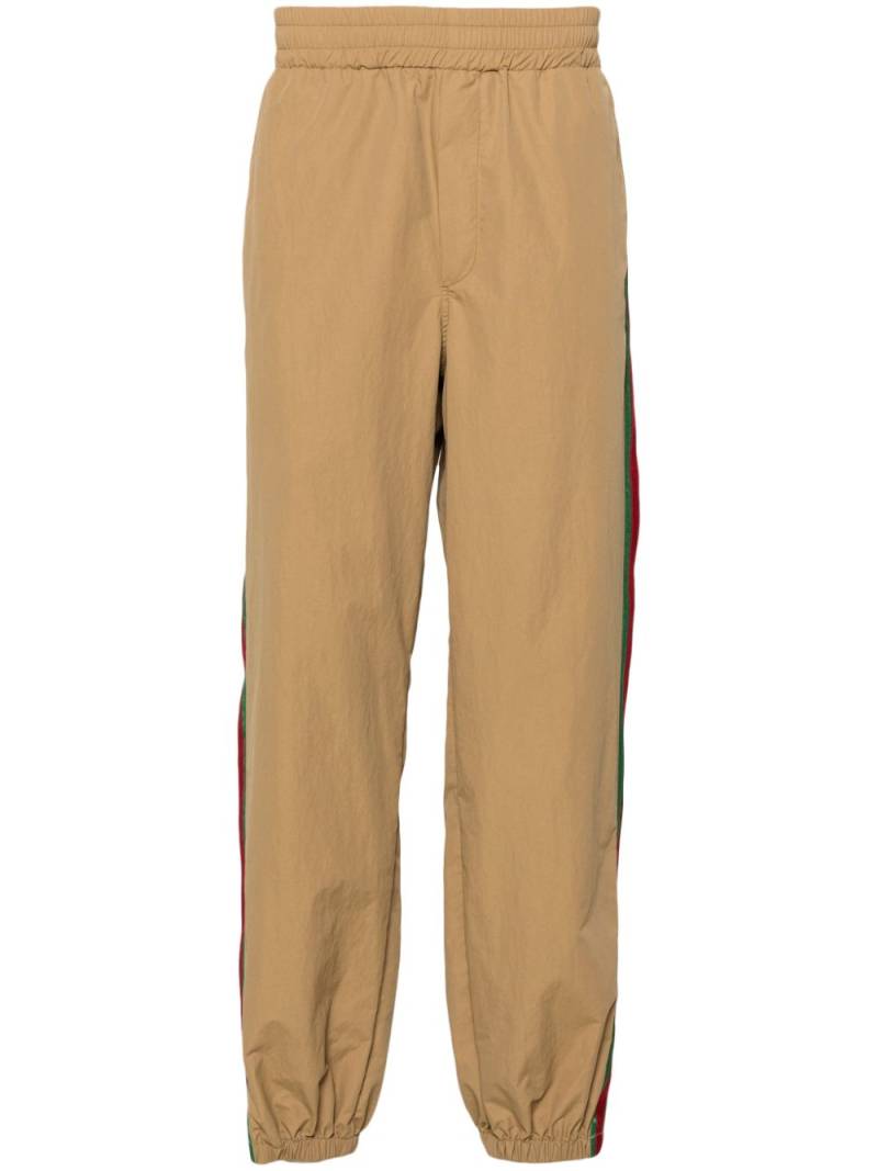 Gucci Web-stripe track pants - Neutrals von Gucci