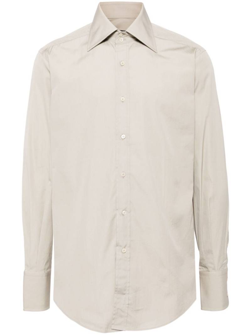 Gucci cotton long-sleeve shirt - Grey von Gucci