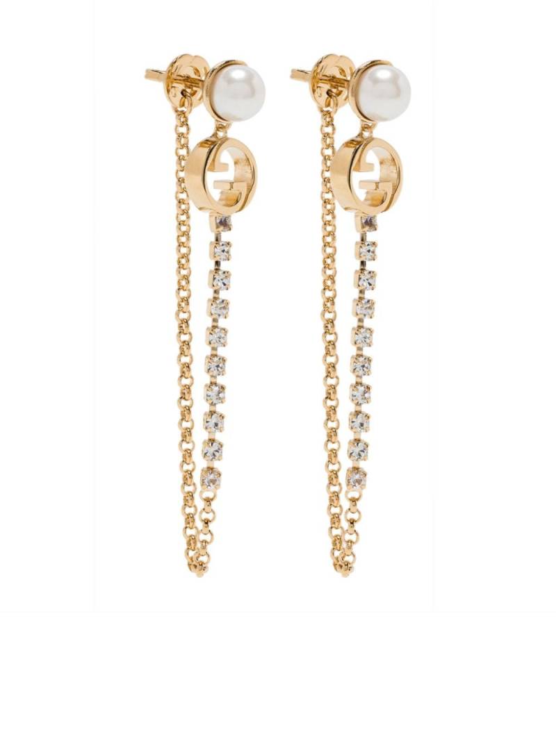 Gucci Interlocking G earrings - Gold von Gucci