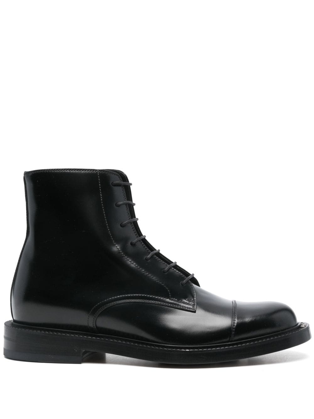 Gucci lace-up boots - Black von Gucci