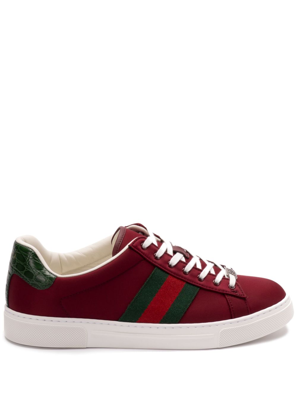 Gucci leather sneakers - Red von Gucci