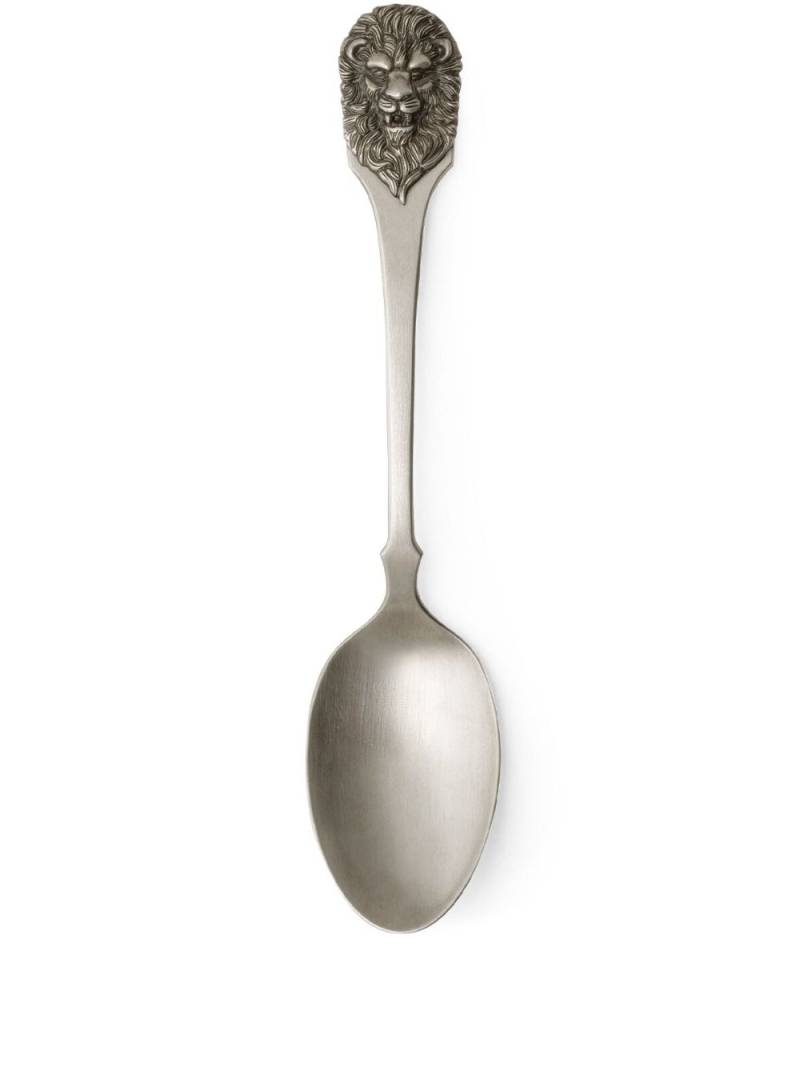 Gucci lion head spoon set (2-person setting) - Silver von Gucci