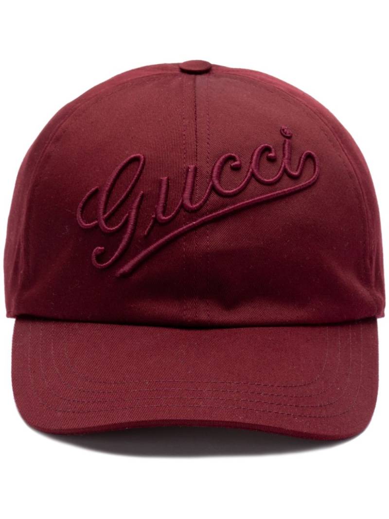 Gucci logo-embroidered baseball cap von Gucci