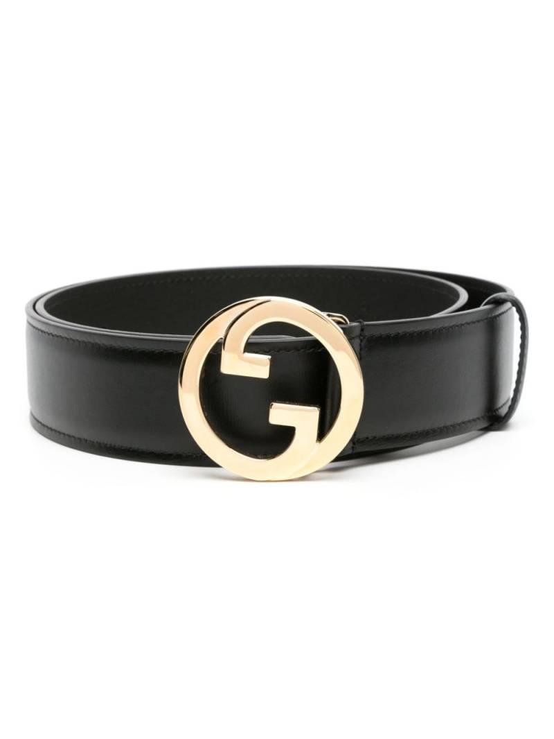 Gucci Blondie leather belt - Black von Gucci