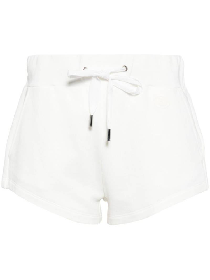 Gucci logo-plaque mini shorts - White von Gucci