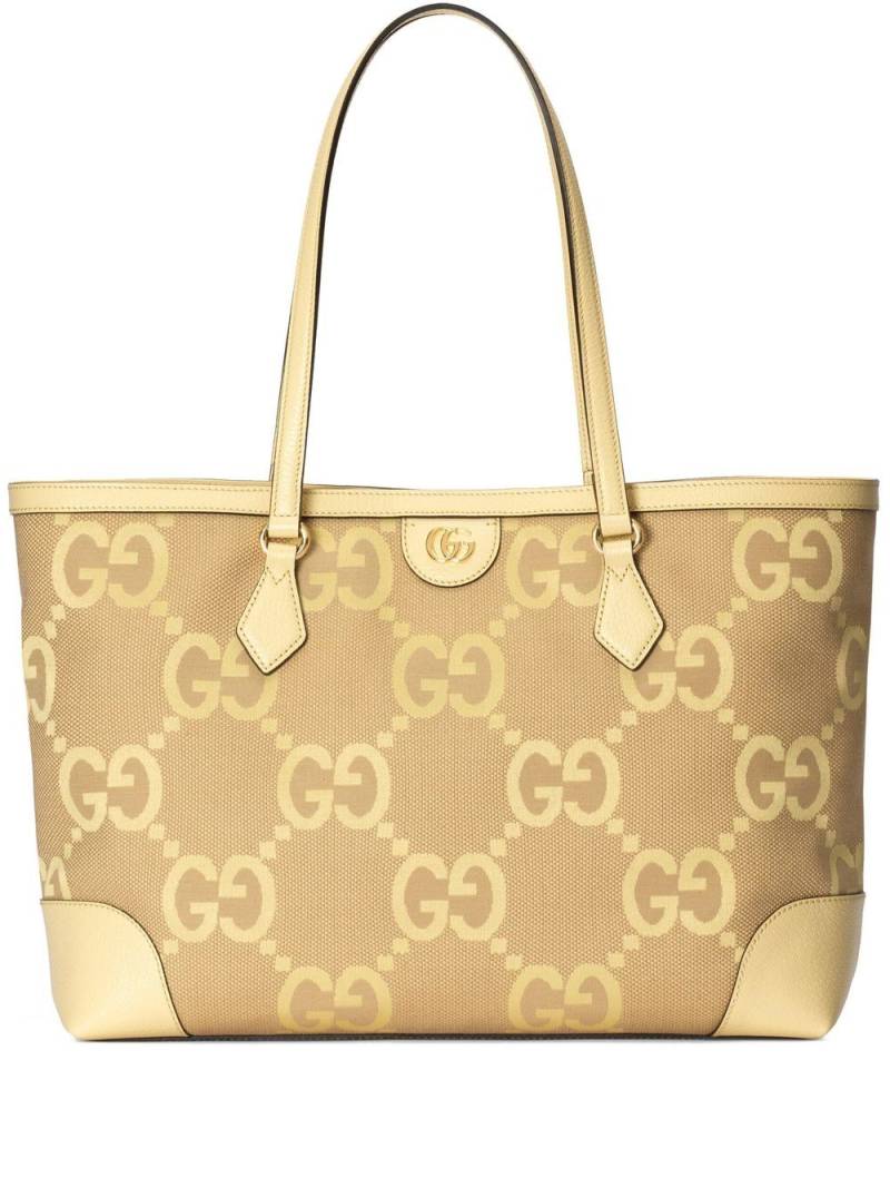 Gucci medium Ophidia tote bag - Yellow von Gucci