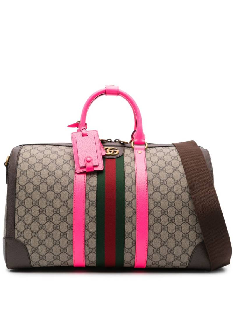 Gucci medium Savoy travel bag - Brown von Gucci